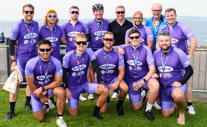 Sir Chris Hoy joins Softcat and Mimecast to raise £35k for homelessness charity