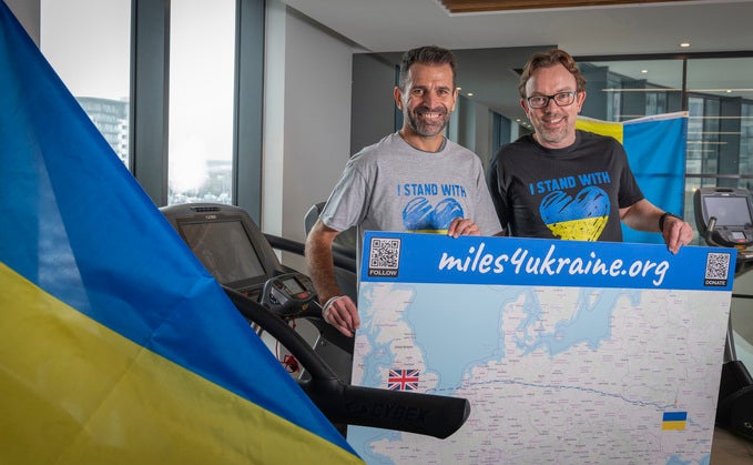 MSP boss to make virtual journey to Kyiv to raise £150,000 for Ukrainian refugees